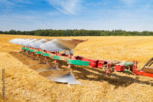 Fotoroleta lato maszyna traktor