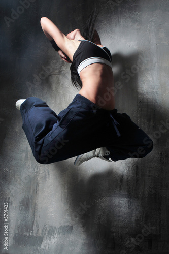 Fotoroleta hip-hop sport break dance taniec