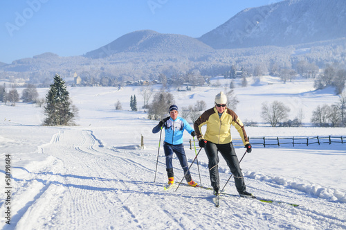 Fototapeta krajobraz natura ruch sporty zimowe