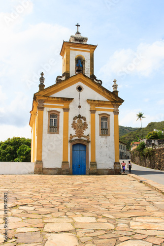 Naklejka architektura katedra stary