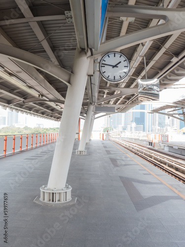 Naklejka ludzie architektura bangkok