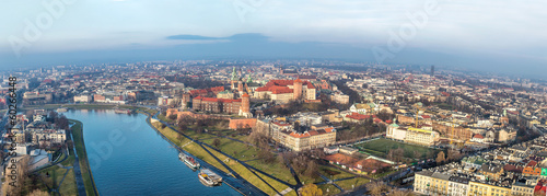 Obraz na płótnie król wisła wieża panorama europa