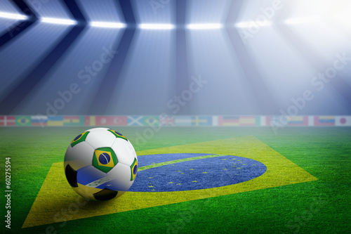 Naklejka brazylia pole boisko piłki nożnej