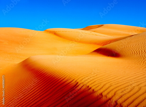 Naklejka pustynia wydma arabski
