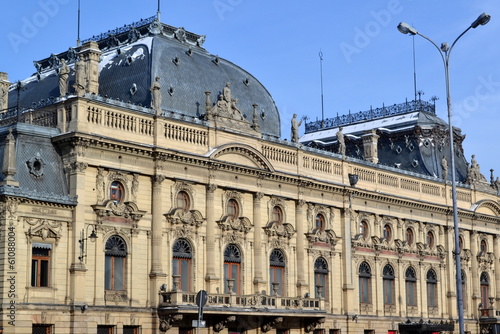 Fotoroleta stary łódź zabawa architektura