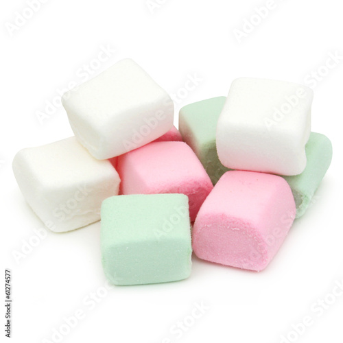 Fotoroleta słodki marshmallow rose biały