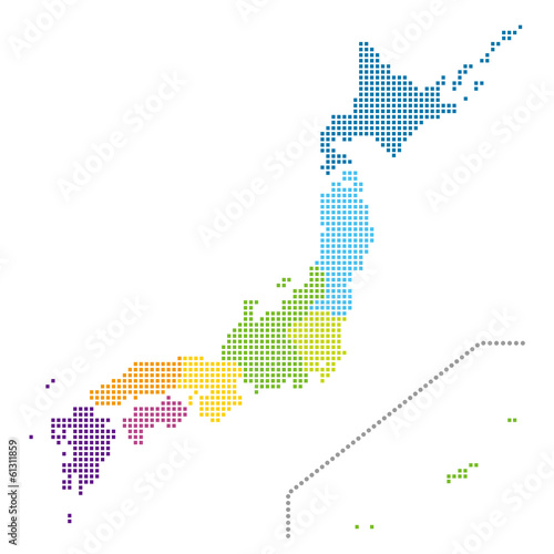 Fotoroleta japonia azja wzór