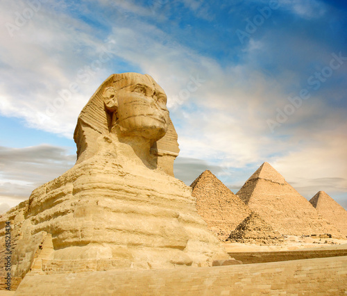 Obraz na płótnie egipt stary słońce