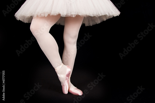 Plakat taniec balet piękny cielę baletnica