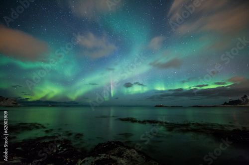 Naklejka północ galaktyka finlandia