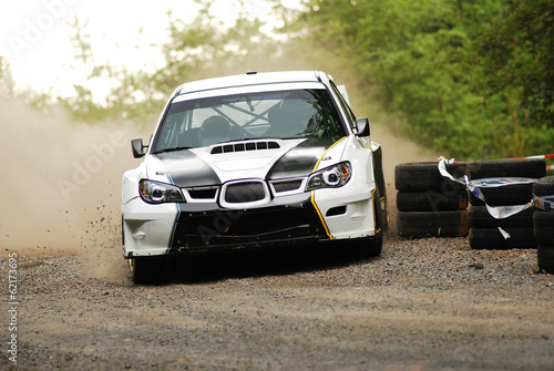 Obraz na płótnie las motorsport natura