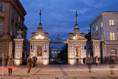 Obraz na płótnie wejście miejski architektura