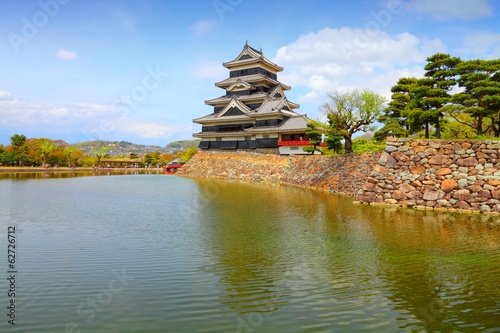 Naklejka japonia azja woda architektura japoński