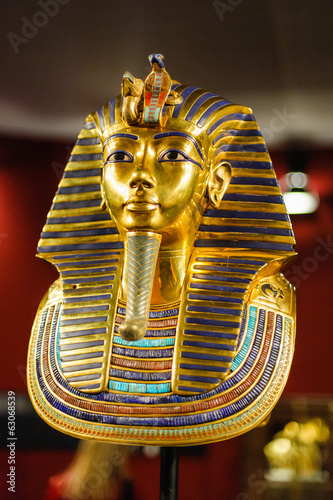 Obraz na płótnie egipt król antyczny twarz egipski