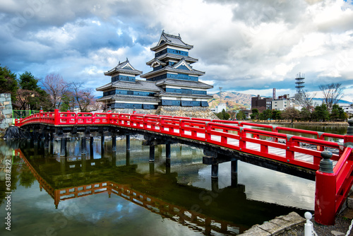 Naklejka piękny antyczny japoński japonia tokio