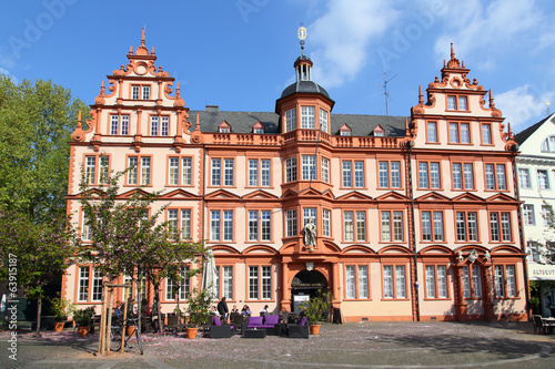 Fotoroleta muzeum miasto architektura budynek moguncja