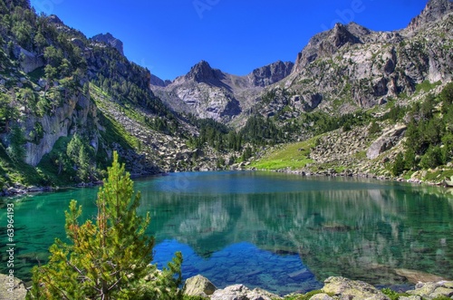 Fotoroleta lato góra krajobraz hiszpania pyrénées