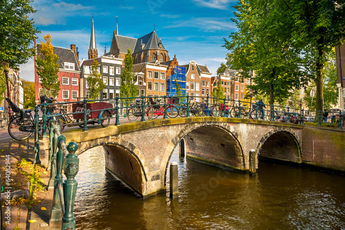 Fototapeta Panorama Amsterdamu