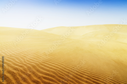 Naklejka fala pustynia niebo