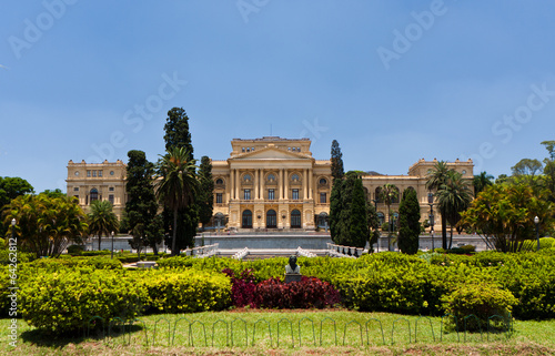 Naklejka pałac ogród brazylia muzeum budynek