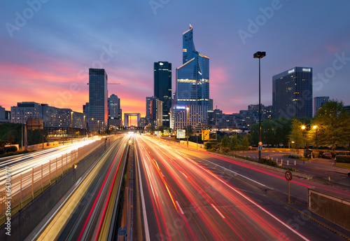 Fototapeta droga francja autostrada