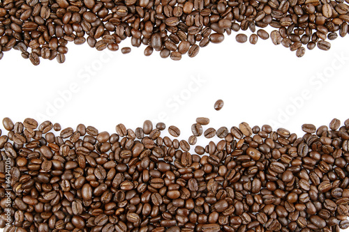 Naklejka świeży napój expresso kawa