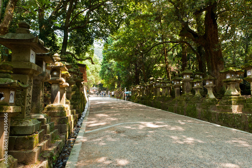 Fototapeta japonia droga świątynia architektura sanktuarium