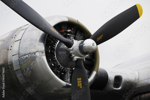 Fototapeta wojskowy bombowiec lotnictwo vintage