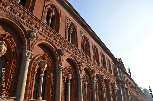 Naklejka miasto włoski włochy renesans arcade