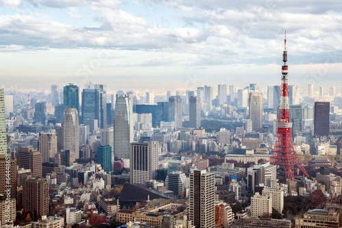 Naklejka azjatycki fuji most japonia