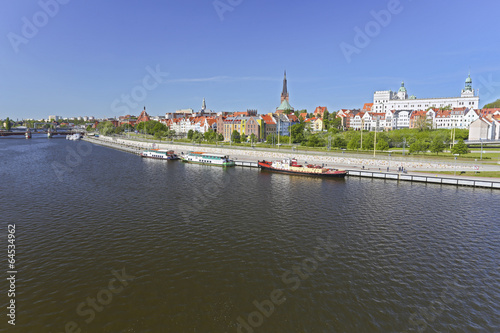 Naklejka panorama zamek katedra