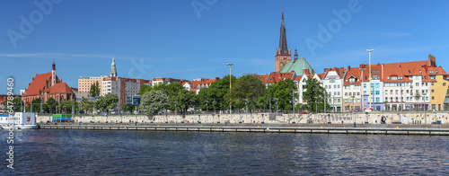 Obraz na płótnie panorama historia stettin