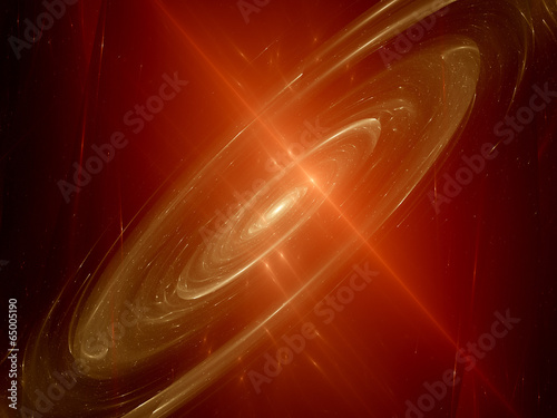 Fotoroleta słońce galaktyka kosmos spirala