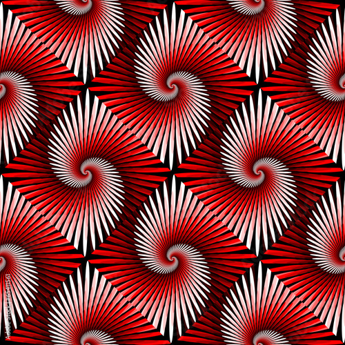 Naklejka fala stylowy spirala sztuka wzór
