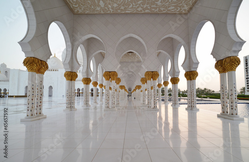 Naklejka meczet pałac arabian arabski