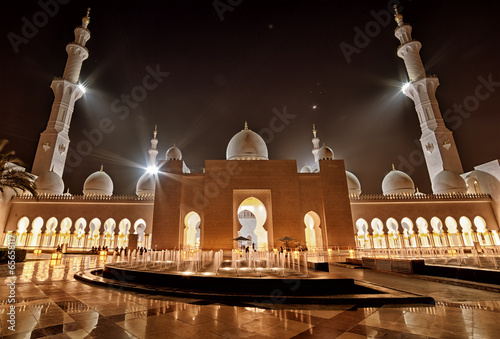 Naklejka arabski pałac meczet