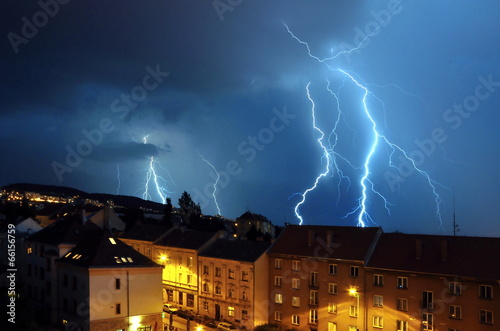 Fotoroleta niebo natura sztorm lato pejzaż