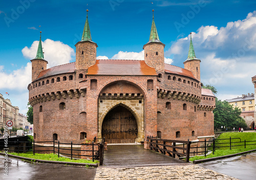 Obraz na płótnie wieża widok architektura miasto