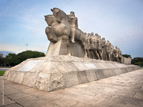 Obraz na płótnie perspektywa architektura statua ameryka południowa