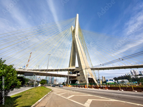 Fototapeta niebo autostrada ulica droga most