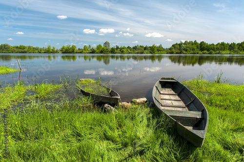 Fotoroleta słońce wioska zatoka wilgotny natura