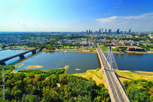 Naklejka miasto widok panorama europa