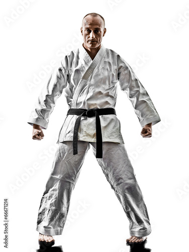 Plakat mężczyzna ludzie sport sztuki walki