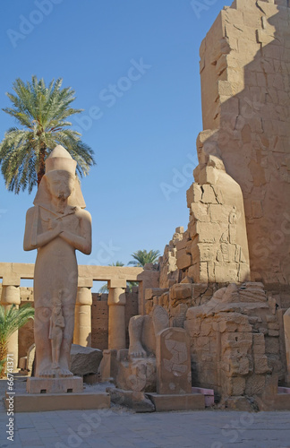 Plakat słońce sztuka architektura egipt ludzie