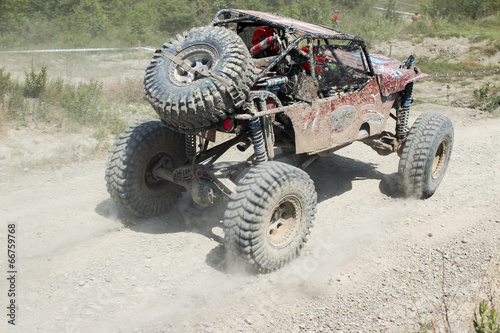 Fotoroleta wyścig offroad sport samochód