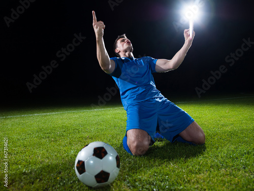 Fototapeta pole przystojny stadion zdrowie