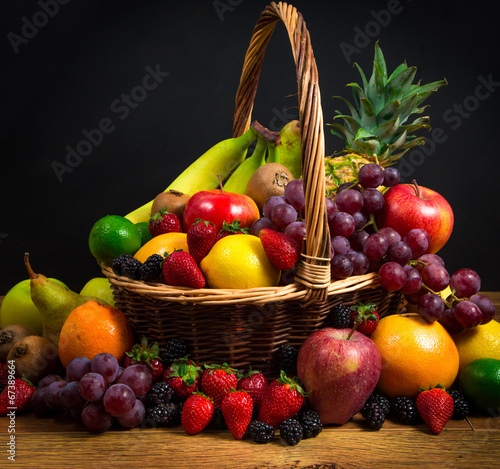 Obraz na płótnie świeży egzotyczny zdrowy owoc