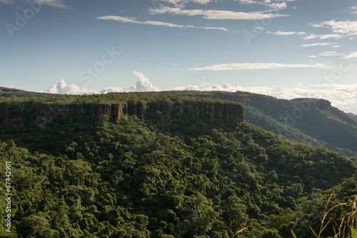 Obraz na płótnie brazylia las dżungla wodospad