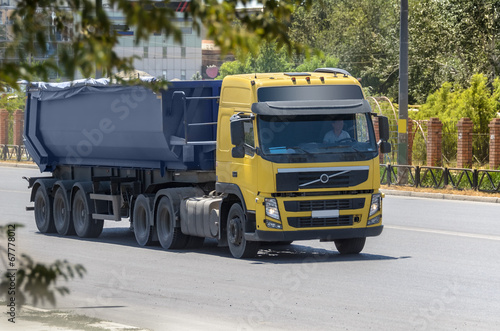 Plakat silnik transport maszyny ciężarówka maszyna