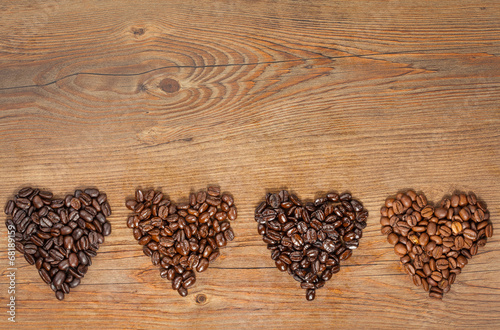 Fotoroleta miłość arabica napój kawiarnia